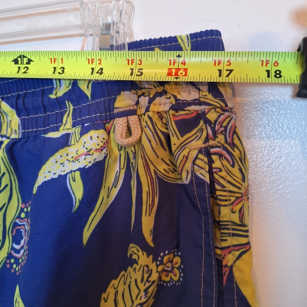 Polo Ralph Lauren Mens L Printed 6” Swim Shorts Trunks(Lining Removed) Tropical‎